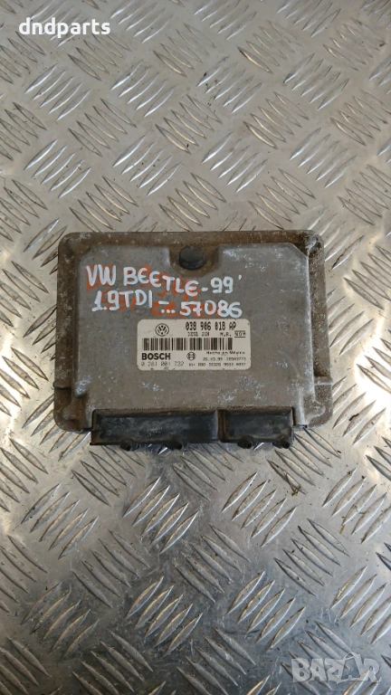 Компютър VW Beetle 1.9 TDI 1999г. 038906018AP 0281001732, снимка 1