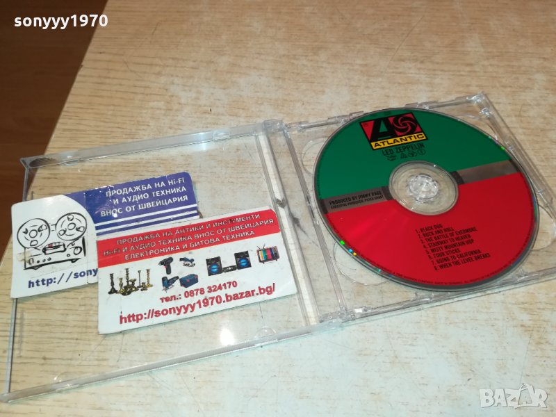 LED ZEPPELIN-CD MADE IN GERMANY-SWISS 2311211126, снимка 1