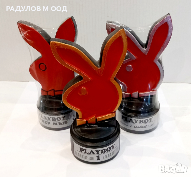 Статуетка за подарък "Playboy" с надпис /8533, снимка 1