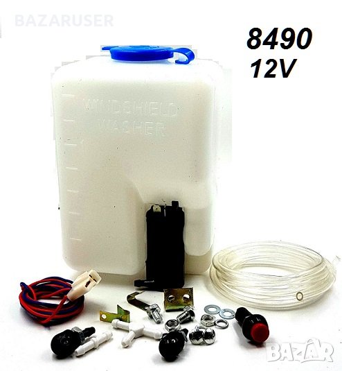 Казанче с Моторче миячно у-во 12V универс. -8490, снимка 1