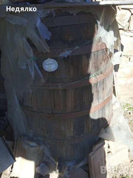 Стара каца,буре,600 литра, снимка 1