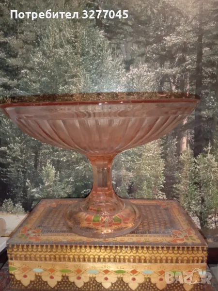 Фруктиери от цветно стъкло, снимка 1