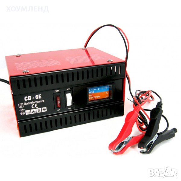  Зарядно за акумулатор 6/12V 10Amp - устройство за бързо и лесно зареждане на акумулатор, снимка 1