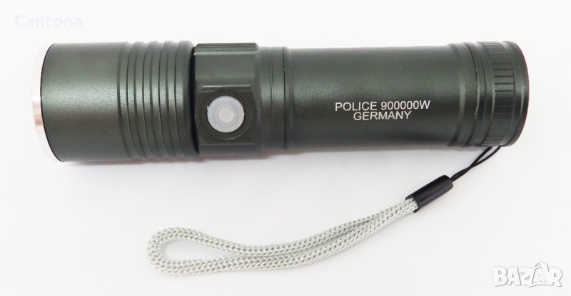 Мощен фенер T6 LED,  POLICE,  ZOOM  и USB зареждане, снимка 1