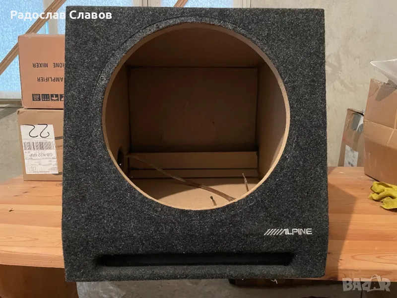 Автомобилна Бас Каса Alpine 12 инча , снимка 1