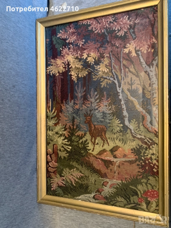 картина гоблен , снимка 1