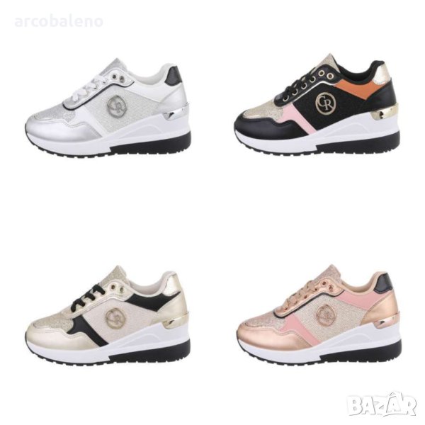 Дамски ниски кецове, 4цвята, снимка 1