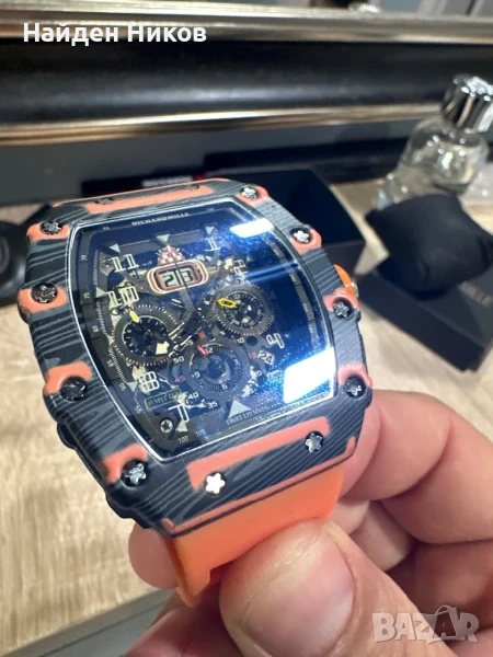 Мъжки Richard Mille спортно елегантен моден часовник 2024, снимка 1