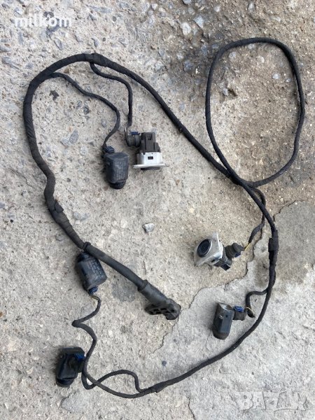 Предна инсталация с парктроници мерцедес ц класа w203 a0015427418 , снимка 1