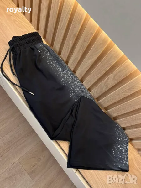 Дамски панталон с камъни , снимка 1