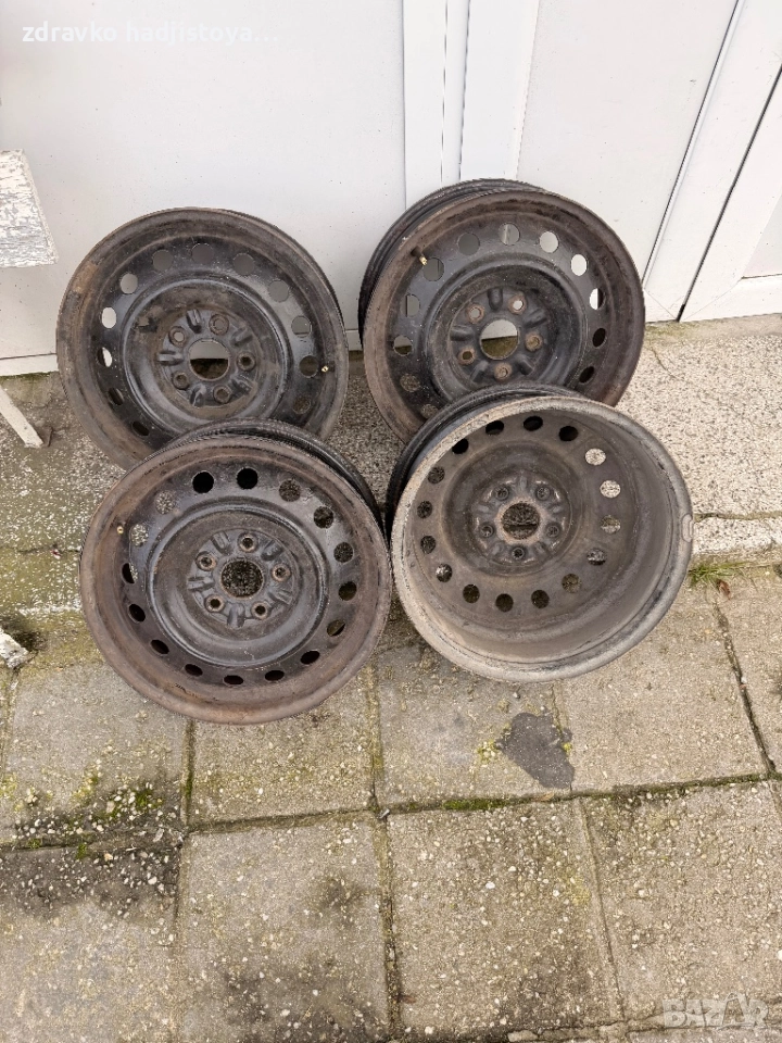 Оригинални стоманени джанти за тойота аурис, корола, приус, снимка 1