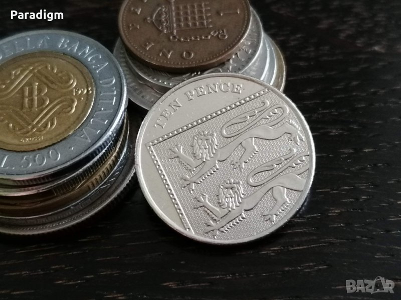 Монета - Великобритания - 10 пенса | 2008г., снимка 1