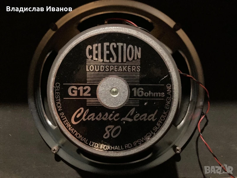 Celestion G12 Classic Lead 80 говорител за китара, снимка 1