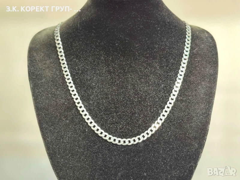 Сребърен синджир 925, 24,35гр, снимка 1