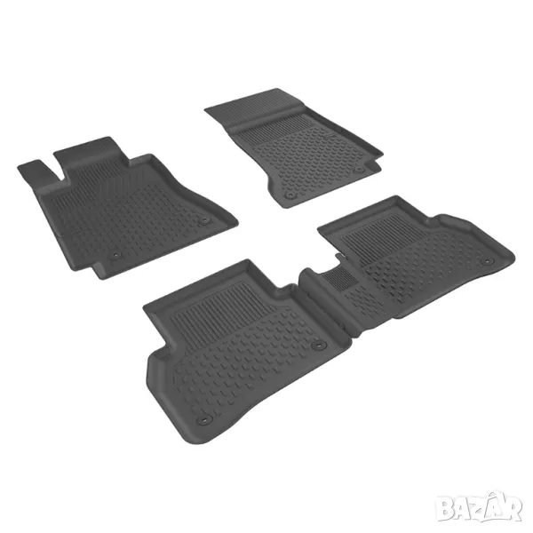 Висококачествени гумени стелки Sahler 4.5D подходящи за Mercedes W205 (2014-2021)., снимка 1