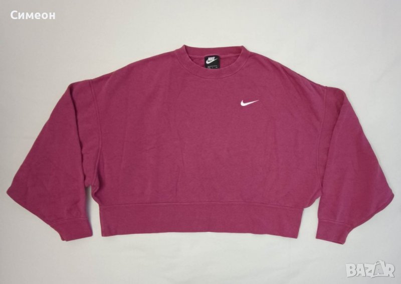 Nike NSW Fleece Cropped Sweatshirt оригинално горнище S Найк памук, снимка 1