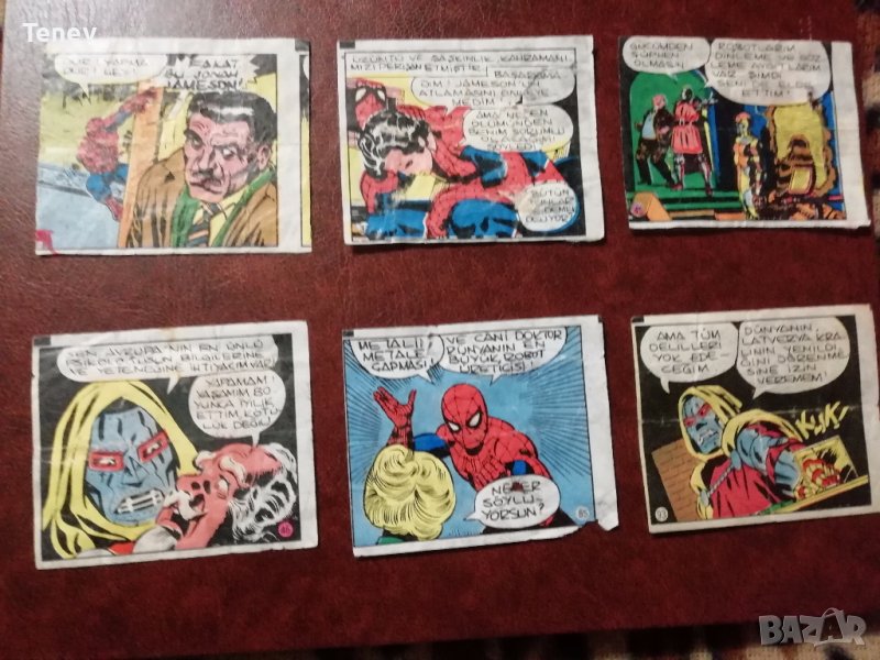 Картинки от дъвки Spiderman (1- 94) - 3 бр., снимка 1