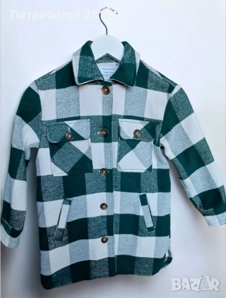 PRIMARK - ново детско палто-риза (134см.), снимка 1