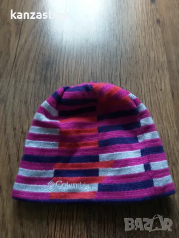 columbia - зимна детска шапка КАТО НОВА 2-лицева, снимка 2 - Шапки - 48787745