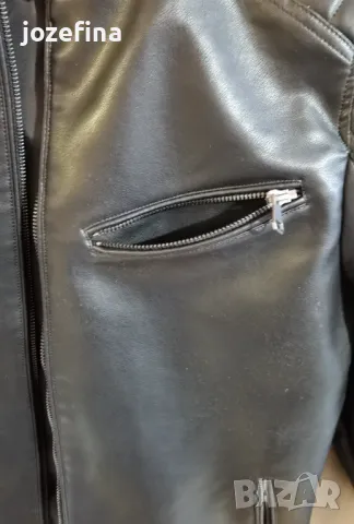 Мъжко кожено яке XSIDE- ново, снимка 8 - Якета - 49326092