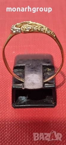 Златен пръстен, снимка 4 - Пръстени - 52425967