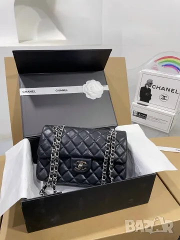 Chanel Classic Flap Bag – Black, снимка 3 - Чанти - 56467795