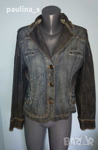 Три различни броя / Eластично дънково яке / сако "Promiss" и "Vero Moda", снимка 4 - Якета - 15454385