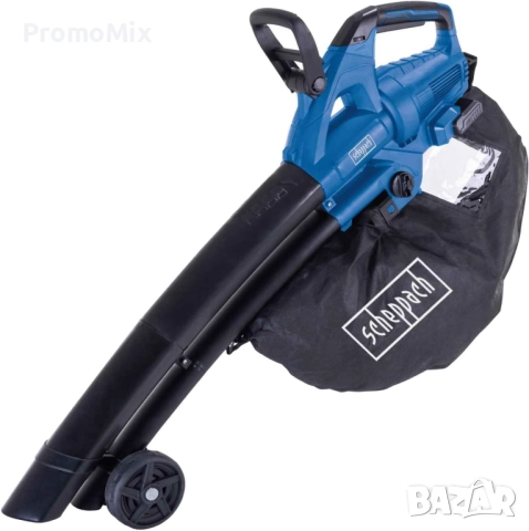  Листосъбирач 4в1 Scheppach IXES BC BLV720X Акумулаторен листосъбирач Издухва Засмуква