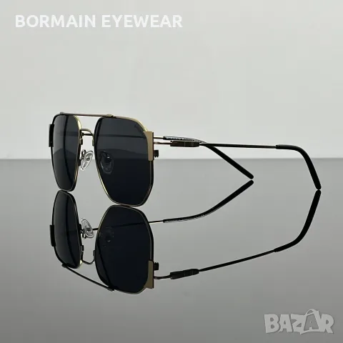 Слънчеви очила Bormain Belvedere Gold Aviator нови, поляризация UV400, снимка 3 - Слънчеви и диоптрични очила - 56208725