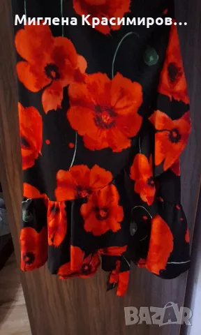 Рокля макове, снимка 5 - Рокли - 47497006