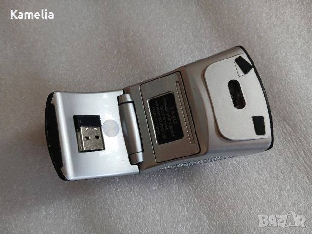 Безжична мишка с USB, снимка 4 - Клавиатури и мишки - 51935363