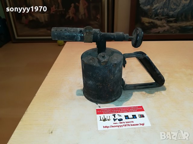 стара бензинова лампа от франция 2408211258, снимка 9 - Антикварни и старинни предмети - 33906785