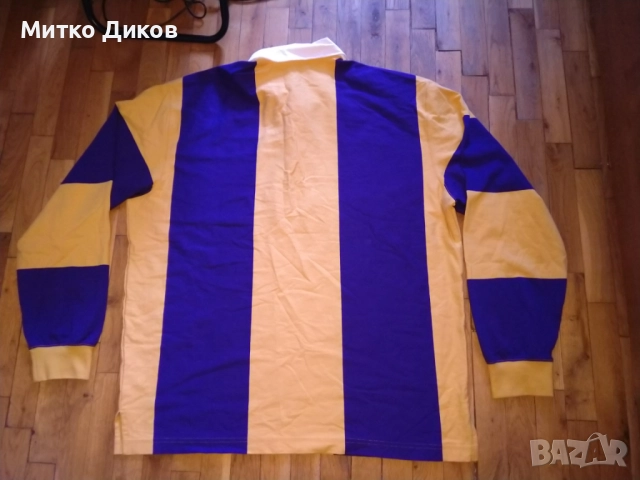 Адидас горно размер ХХЛ оранжево виолетово дълъг ръкав отличен, снимка 6 - Спортни дрехи, екипи - 51552800