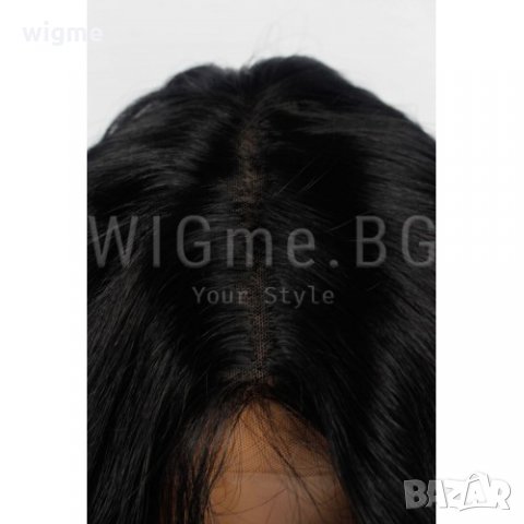 Дълга черна чуплива лейс фронт перука Джулиета, снимка 10 - Аксесоари за коса - 34899753
