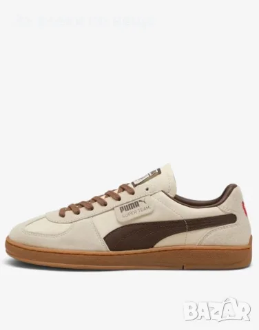 PUMA Super Team x FC St. Pauli Beige/Brown Мъжки Маратонки👟Мъжки Спортни Обувки Код P3065