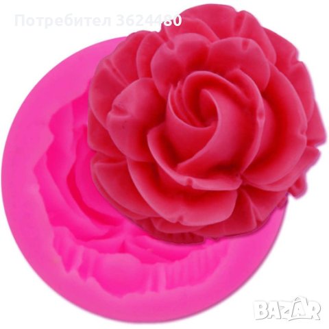 Силиконова форма роза, снимка 3 - Други стоки за дома - 40828689