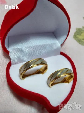 Комплект халки, снимка 3 - Пръстени - 48553338