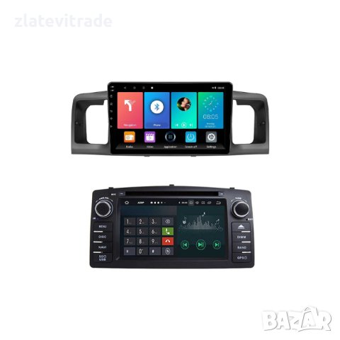 TOYOTA COROLLA E120 BYD - 9''/6.2'' 2000-2007 - Андроид Навигация, снимка 2 - Навигация за кола - 40364376