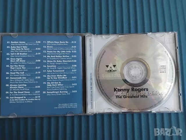 Kenny Rogers & The First Edition ‎– The Greatest Hits - оригинален диск музика, снимка 3 - CD дискове - 56073956