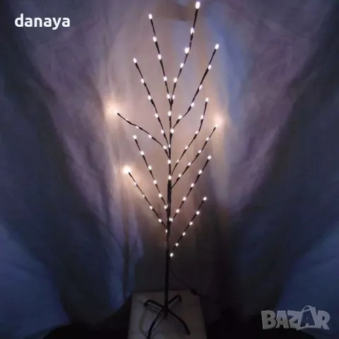 5333 Светещо коледно дръвче, 150 см, 66 LED светлини, снимка 2 - Декорация за дома - 47517543