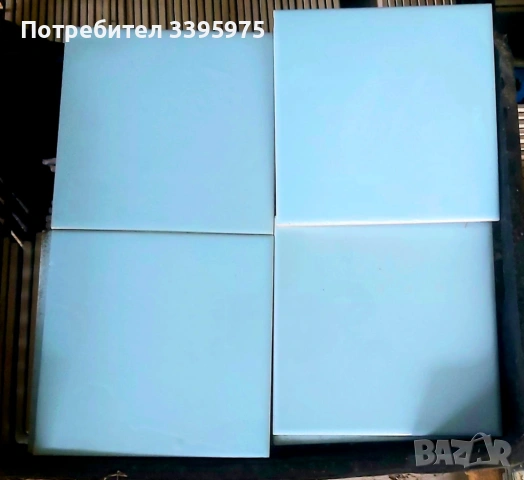 Нови плочки за баня/кухня 15х15 см - 11 кв.м (Ретро соц стил)