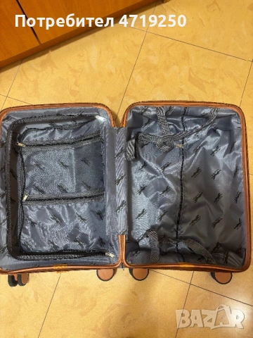 Луксозен бял куфар- българско производство , снимка 5 - Чанти - 53234968