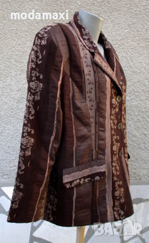 2XL  Ново   кафяво сако , снимка 4 - Сака - 42897959