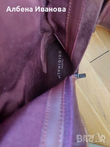 Дамски ботуши Clarks Original 39 номер , снимка 9 - Дамски ботуши - 42887108