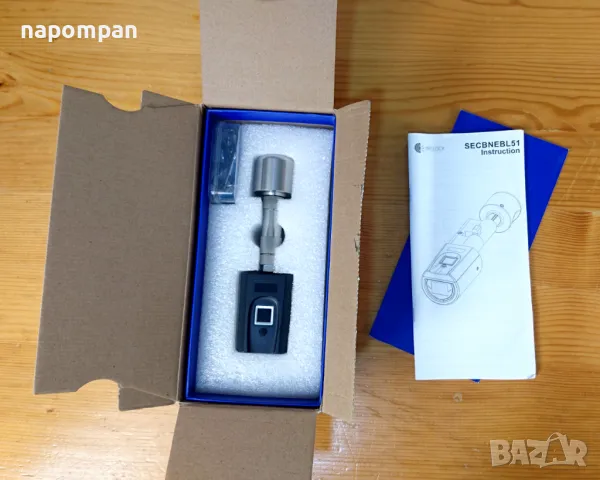 Ключалка с Пръстов Отпечатък за Електронно Отключване и Заключване на Врата, снимка 6 - Други - 49892603