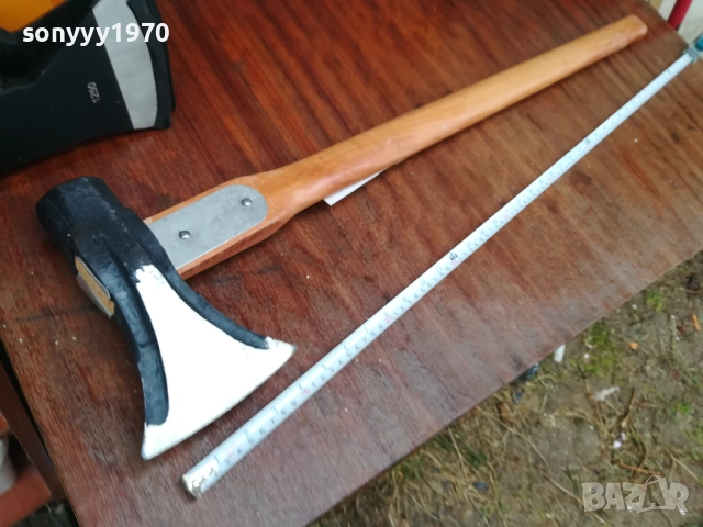 ЯКА БРАДВА С КЛИН-90СМ 2КГ С МЕТАЛНА ПЛАНКА 0810251727, снимка 15 - Градински инструменти - 51988531