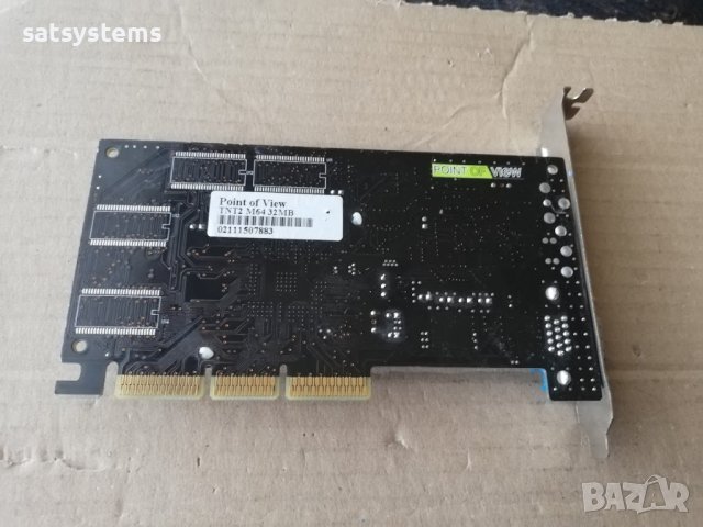 Видео карта NVidia Riva TNT2 M64 Point of View 32MB AGP, снимка 6 - Видеокарти - 40487495