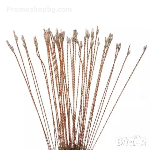 Комплект Соларни лампи глухарче, 2 броя, Бяла светлина, снимка 5 - Соларни лампи - 40660012