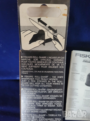 ножче сгъваемо шведско, от САЩ, български, 2 големи ножа с кания и комплект за вино, точилка Fiskars, снимка 17 - Ножове - 52100607