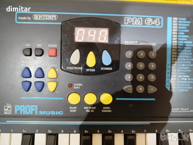 Синтезатор BONTEMPI Profi Music PM 64, снимка 3 - Синтезатори - 55987881